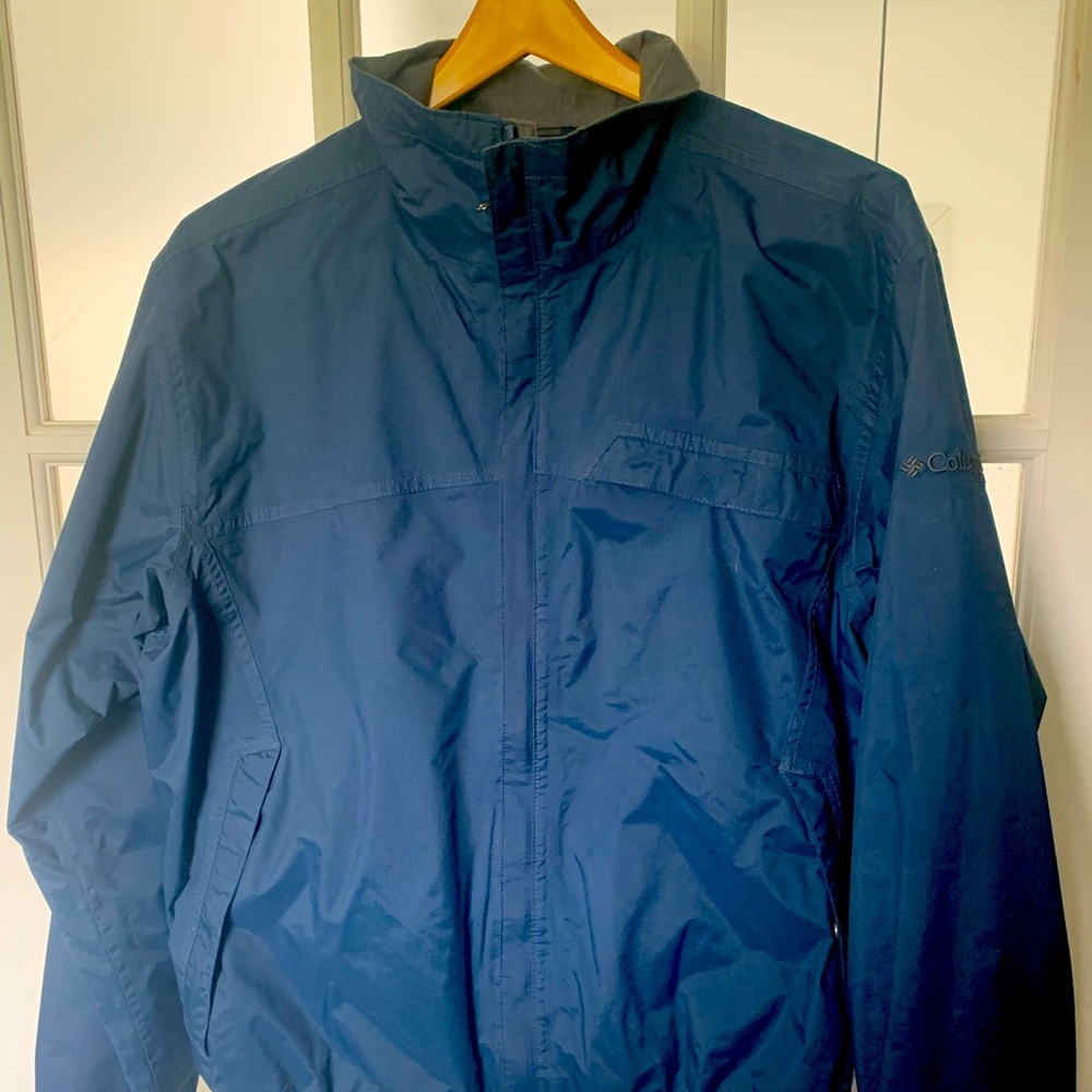 Columbia Men's Navy Windbreaker
